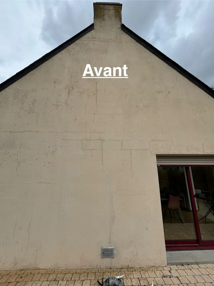 Ravalement de façade maison Ercé-près-Liffré — Armoreno'v Ille-et-Vilaine